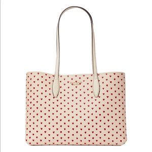 *New with Tags* Kate Spade New York All Day Heart Printed PVC Large Tote